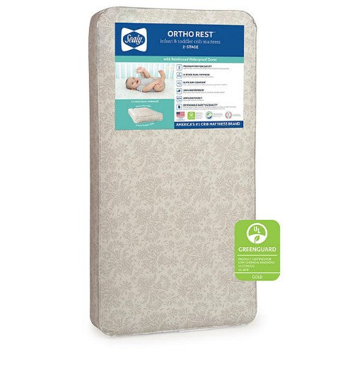 Sealy Ortho Rest 2-Stage Crib Mattress