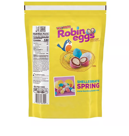 WHOPPERS Robin Eggs Malted Milk Treats, Easter Candy, Bulk Bag (43 oz.)