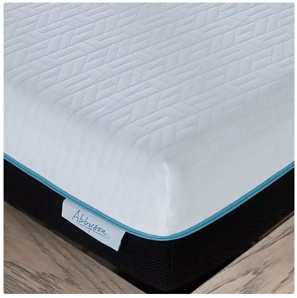 Abbyson 8" Charcoal Infused Gel Memory Foam Mattress