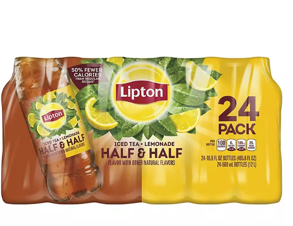 Lipton Half & Half Iced Tea & Lemonade (16.9 oz., 24 pk.)