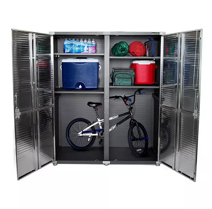 UltraHD Extra-Wide MEGA Lockable Storage Cabinet - 60" x 24" x 72"