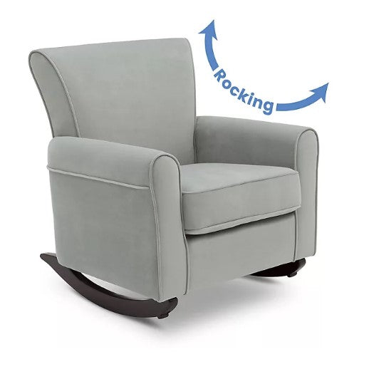 Lancaster Rocking Chair Featuring Live Smart Fabric (Choose Your Color)