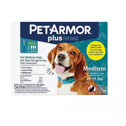 PetArmor Plus Capstar Flea & Tick Bundle for Medium Dogs, 23-44 lbs.