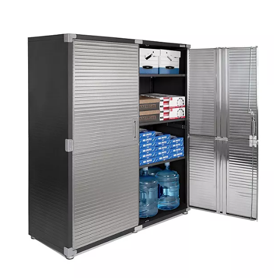 UltraHD Extra-Wide MEGA Lockable Storage Cabinet - 60" x 24" x 72"