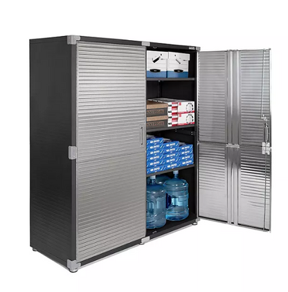 UltraHD Extra-Wide MEGA Lockable Storage Cabinet - 60" x 24" x 72"