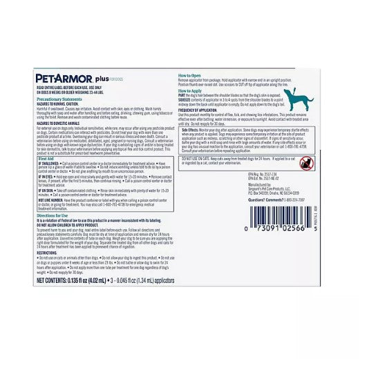 PetArmor Plus Capstar Flea & Tick Bundle for Medium Dogs, 23-44 lbs.