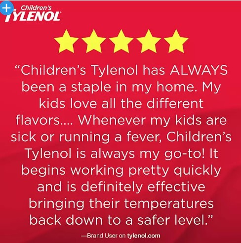 Children's Tylenol Oral Suspension, Cherry (4 oz., 3 pk.)