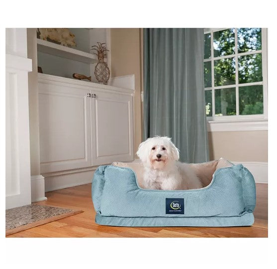 Serta Perfect Sleeper Orthopedic Cuddler Pet Bed, 34" x 24" (Choose Your Color)