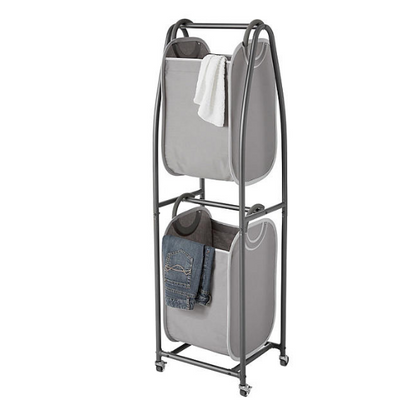 neatfreak 2-Tier Rolling Vertical Laundry Sorter