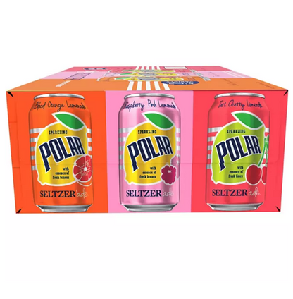 Polar Seltzer'ade Variety Pack (12 fl. oz., 24 ct.)