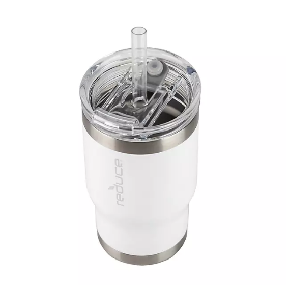 Reduce Drink Cooler Straw and Lid Accessory Set, 4 Pack