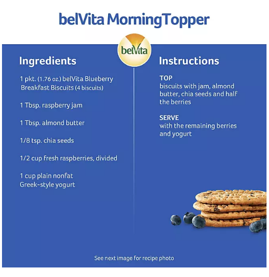 belVita Blueberry Breakfast Biscuits (25 pk.)