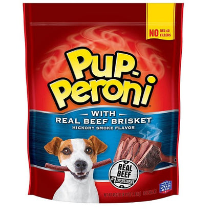 Pup-Peroni Dog Treats with Real Beef Brisket, Hickory Smoked Flavor (46 oz.)