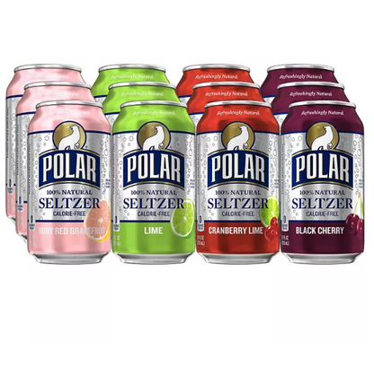 Polar Seltzer Variety Pack (12 oz., 32 pk.)