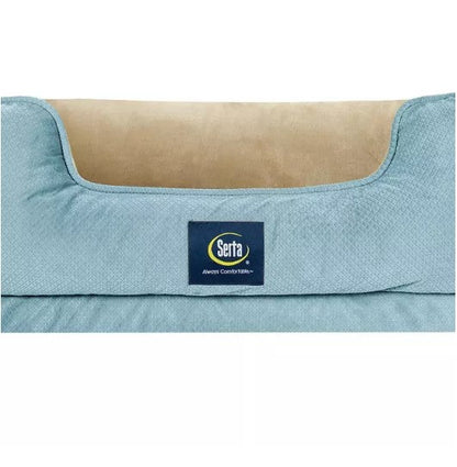 Serta Perfect Sleeper Orthopedic Cuddler Pet Bed, 34" x 24" (Choose Your Color)