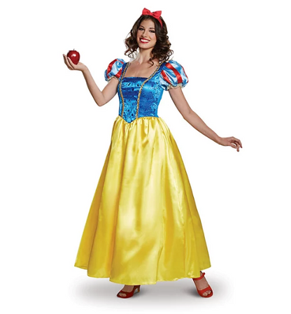 Disguise Snow White Classic Halloween Adult Costume (Assorted Sizes)