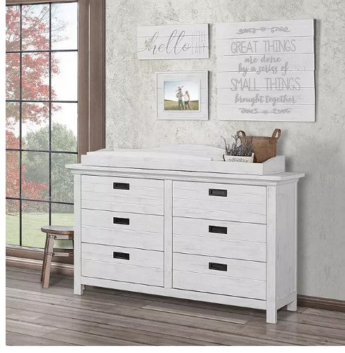 Evolur Waverly 6-Drawer Double Dresser (Choose Your Color)