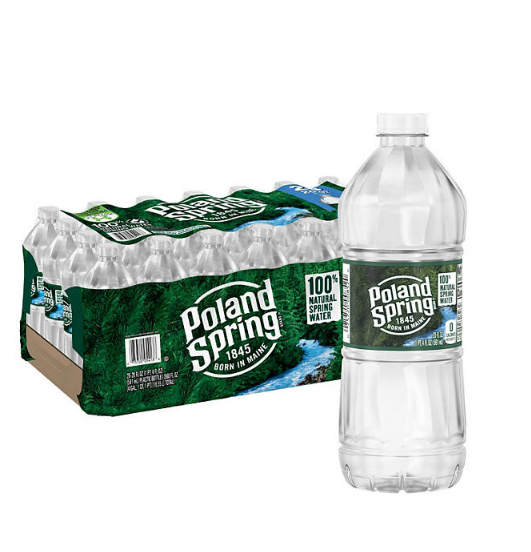 Poland Spring 100% Natural Spring Water (20 oz., 28 pk.)