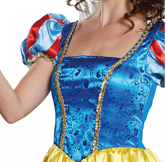 Disguise Snow White Classic Halloween Adult Costume (Assorted Sizes)