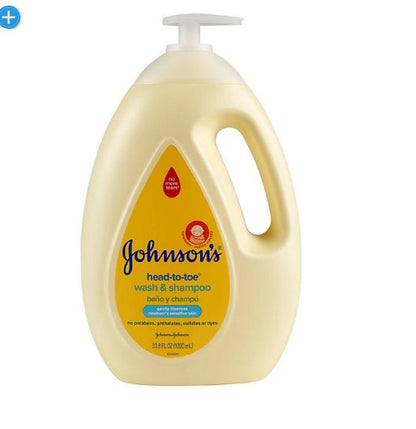 Johnson's Head-To-Toe Wash & Shampoo (33.8 fl. oz.)