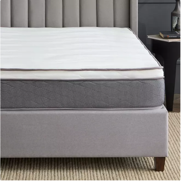 Lucid Limited 12” Plush Euro Top Hybrid Mattress