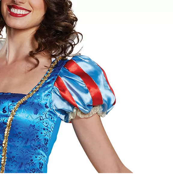 Disguise Snow White Classic Halloween Adult Costume (Assorted Sizes)