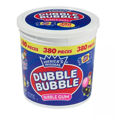 Dubble Bubble Bubble Gum (4.41lbs.)