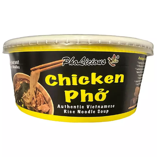 PhoLicious Authentic Pho Vietnamese Rice Noodle Soup, Variety Pack (4 pk.)