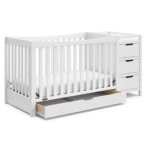 Graco Remi 4-in-1 Convertible Crib And Changer (Choose Your Color)