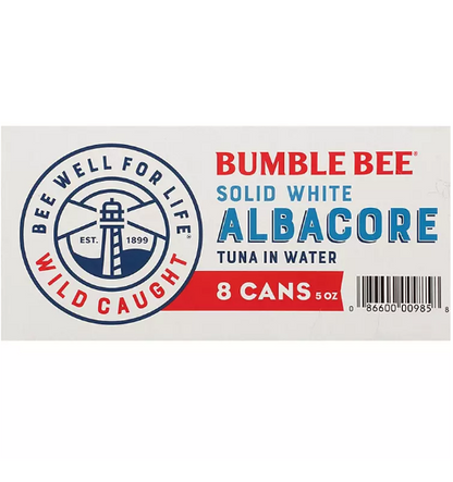 Bumble Bee Solid White Albacore in Water (5 oz., 8 pk.)