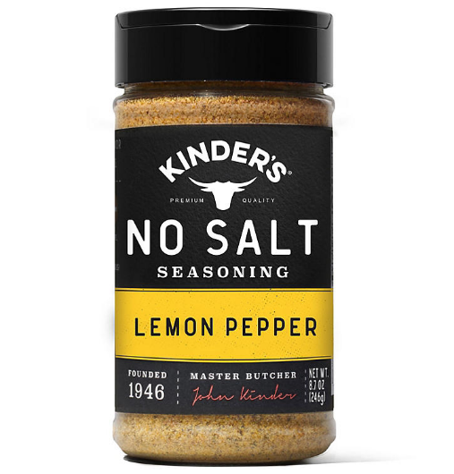 Kinder's No Salt Lemon Pepper (8.7oz.)(2 PK)