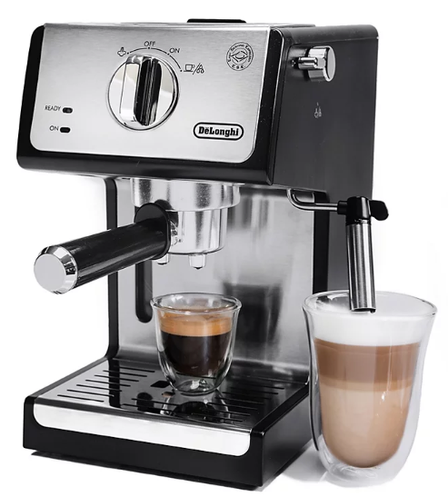 De'Longhi 15 Bar Espresso and Cappuccino Machine with Advanced Cappuccino System