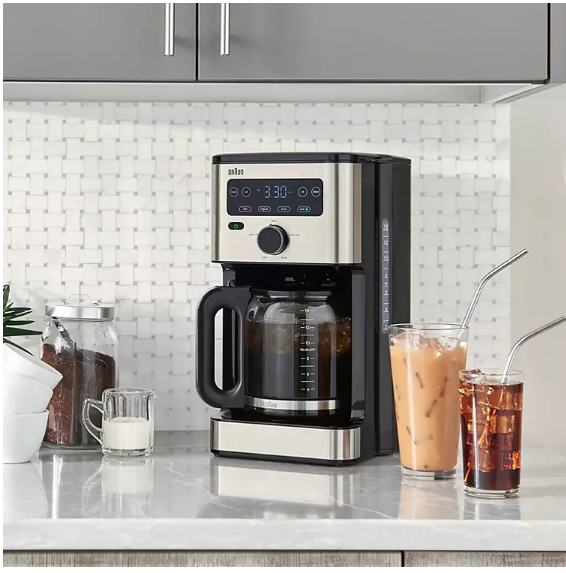 Braun OptiBrew 14 Cup Quick Drip Coffee Maker KF5350BK