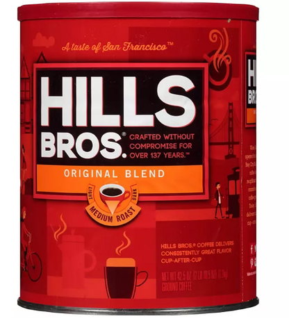 Hills Bros. Original Blend Ground Coffee (42.5 oz.)