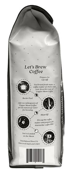 Copper Moon Coffee Whole Bean Blend, Sumatra (32 oz.)