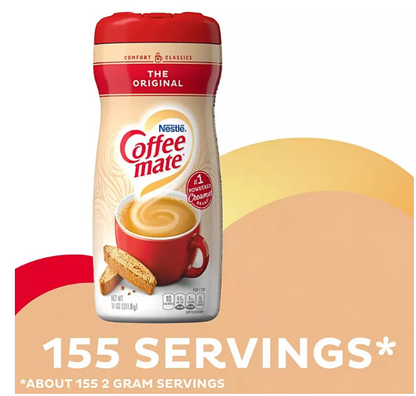 Nestle Coffee mate Original Powdered Coffee Creamer (11 oz., 8 ct.)