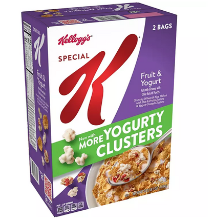 Kellogg's Special K Breakfast Cereal, Fruit and Yogurt (2 pk.)