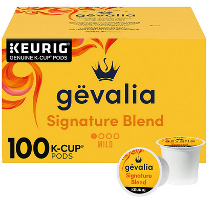 Gevalia Signature Blend Mild Roast K-Cup Coffee Pods (100 ct.)