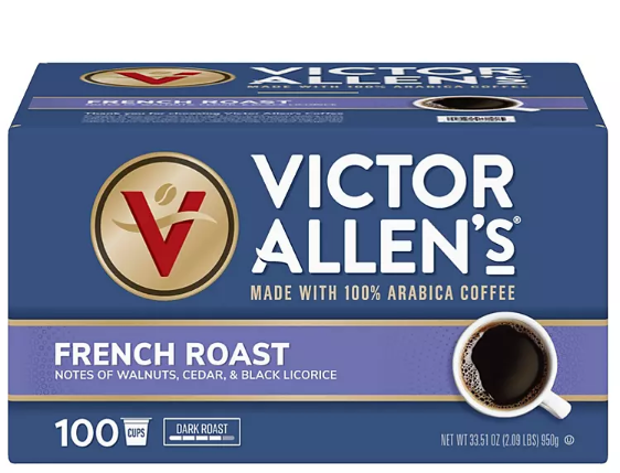 Victor Allen's Single-Serve Cups, French Roast (100 ct.)