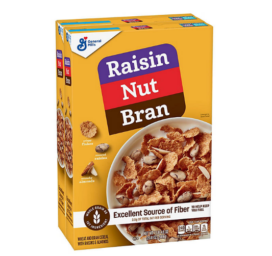 Raisin Nut Bran Breakfast Cereal (2 pk.)