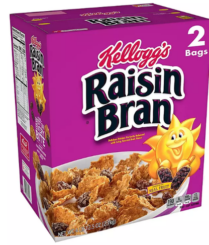 Kellogg's Raisin Bran Breakfast Cereal (2 pk.)