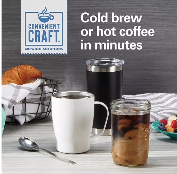 Hamilton Beach Convenient Craft Rapid Cold Brew & Hot Coffee Maker