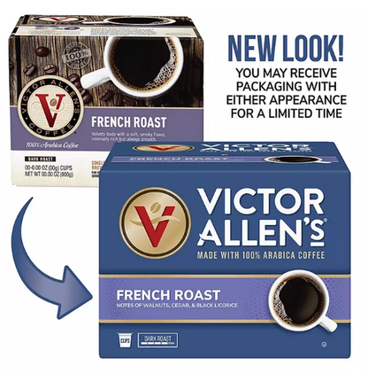 Victor Allen's Single-Serve Cups, French Roast (100 ct.)