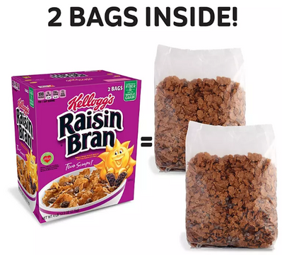 Kellogg's Raisin Bran Breakfast Cereal (2 pk.)