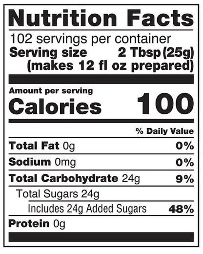 Lipton Sweetened Ice Tea Mix, Raspberry (89.8 oz.)