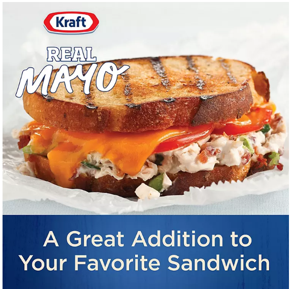 Kraft Real Mayo Creamy and Smooth Mayo (30 oz., 2 pk.)