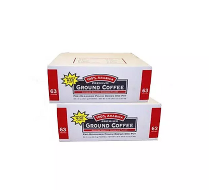 100% Arabica Ground Coffee (126 pk.)