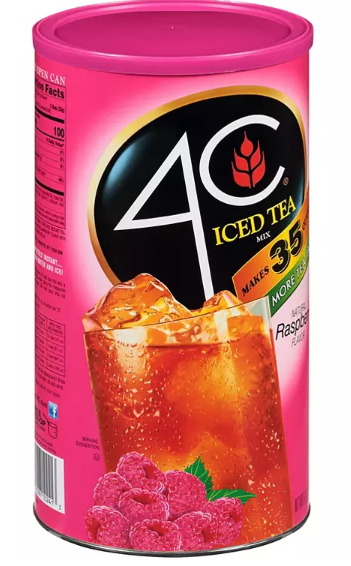 4C 35 QT Raspberry Iced Tea Mix (82.6 oz.)