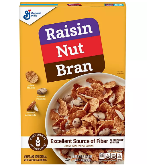 Raisin Nut Bran Breakfast Cereal (2 pk.)