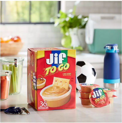 Jif-To-Go Creamy Peanut Butter (36 ct.)